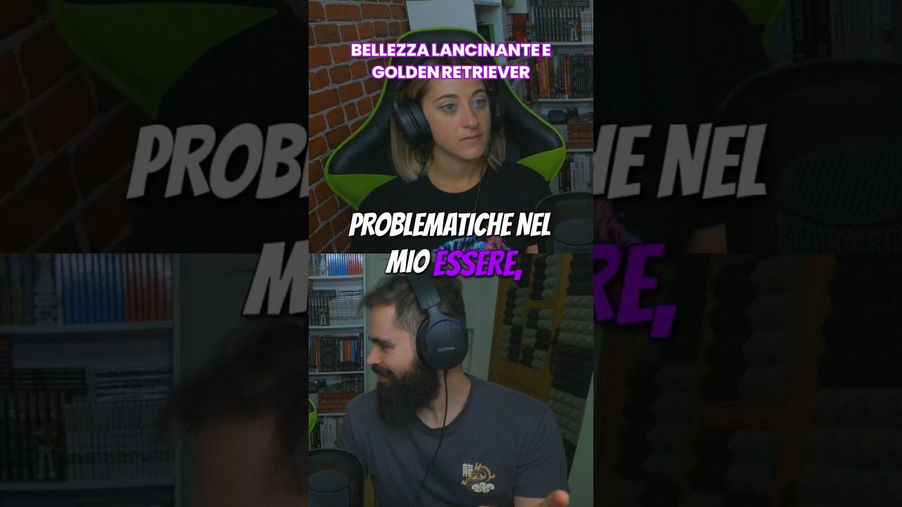 Bellezza Lancinante e Golden retriever | Estratto Live #thepinuz su #Twitch | #shorts