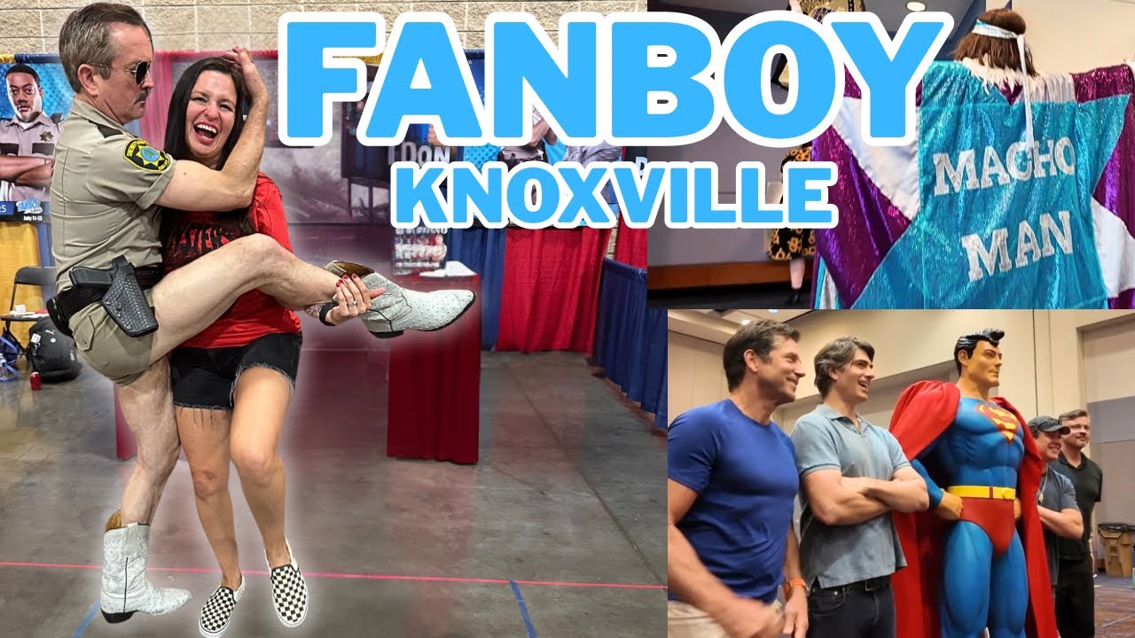 Fanboy Expo Knoxville 2025! FULL Walkthrough, Cosplayers, Superman Reunion, and More!