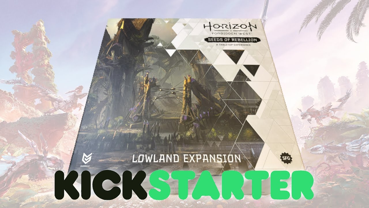 Lowland Expansion  - Horizon Forbidden West: Seeds of Rebellion Kickstarter Unboxing