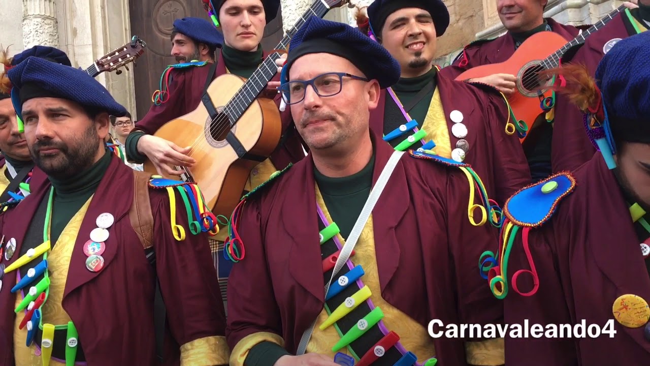 Comparsa de Jesús Cruz El comando callejero (Pasodoble Desde que recibí) - Domingo de Piñata