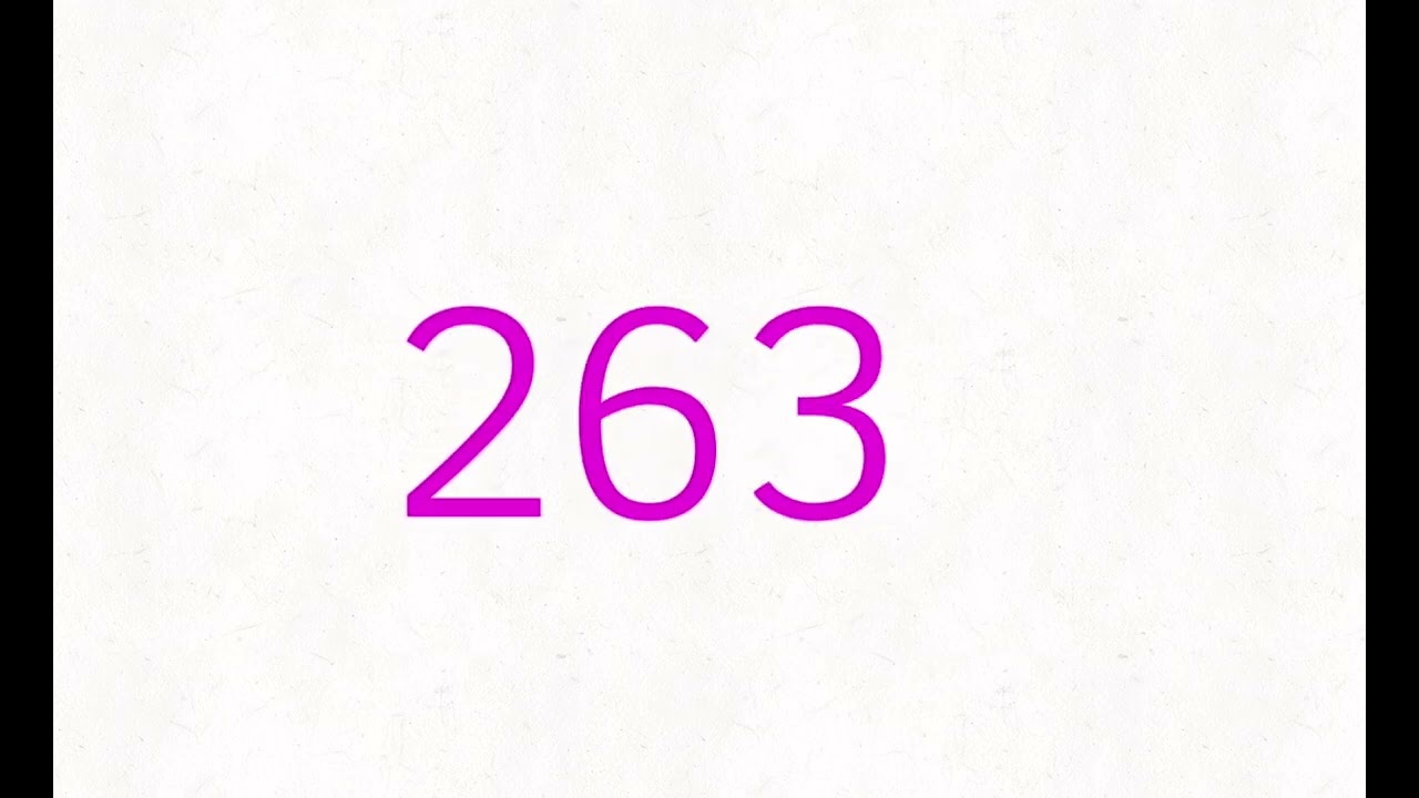 Numbers 1-26500