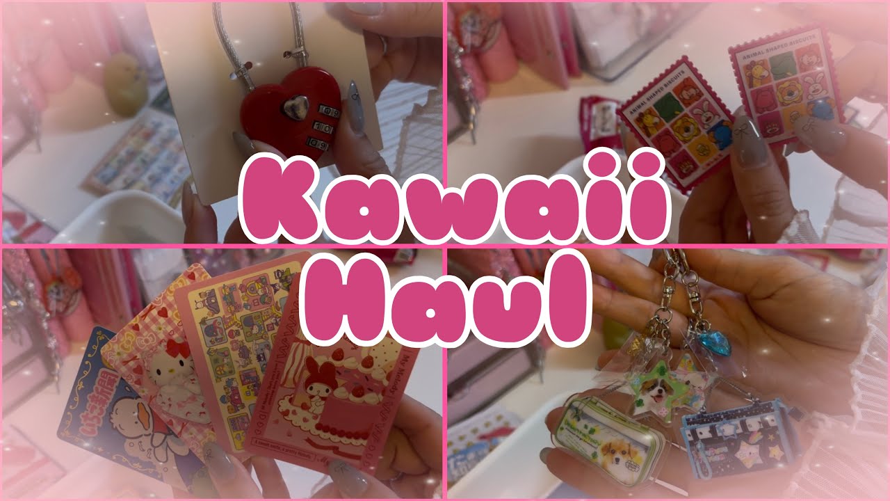 【HAUL】kawaii 💕購入品紹介です🎀私の好きが詰まった動画🎥