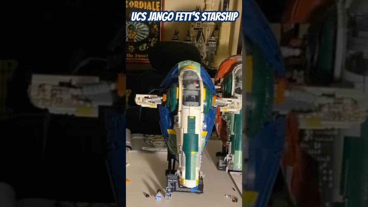 UCS Jango Fett’s Starship FULL Timelapse! 