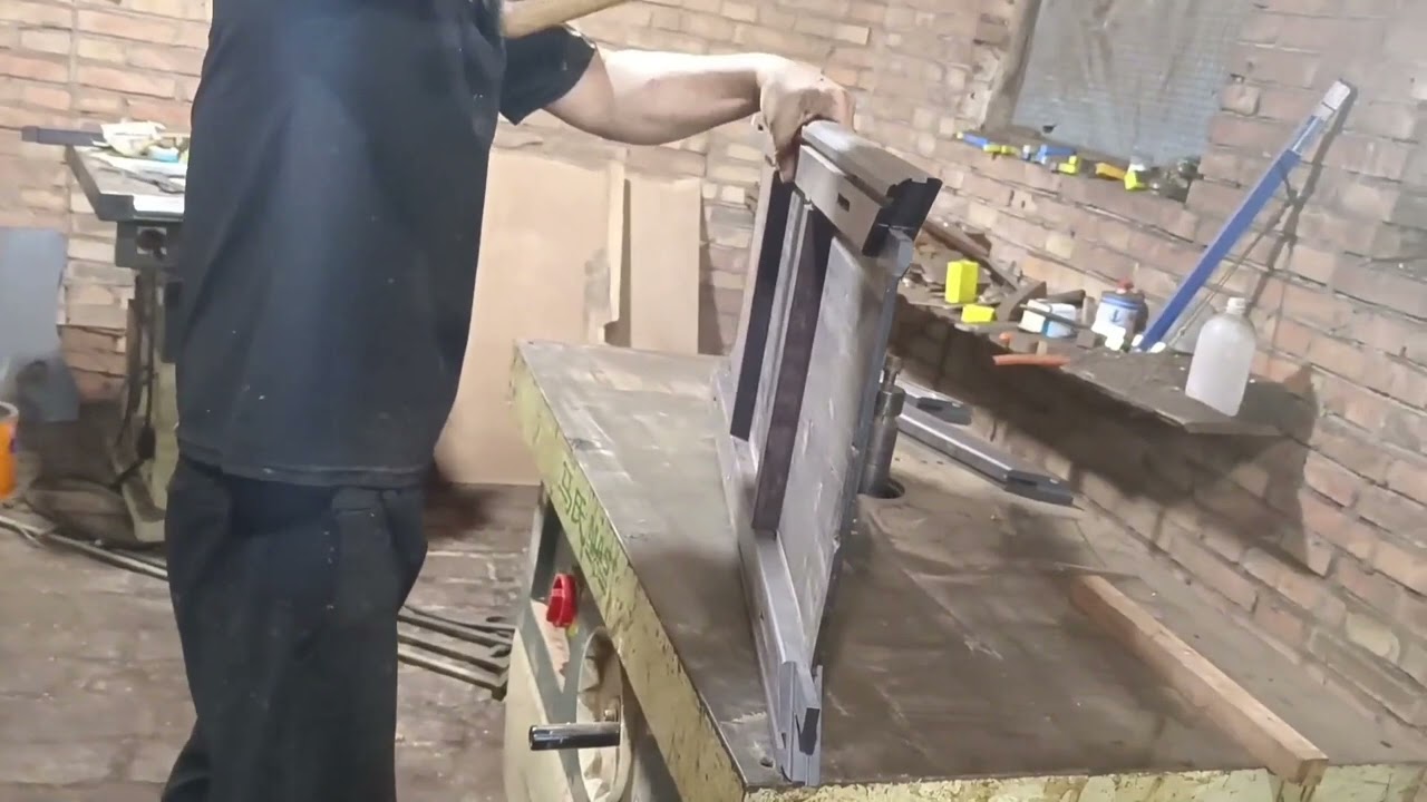 Fully dismantled production process. Production process, real materials, old craftsmanship