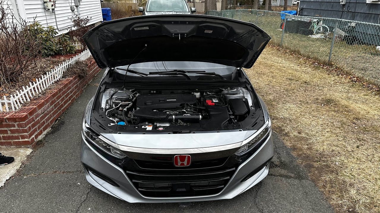 Prl high volume intake install 2019 Honda Accord 2.0t sport