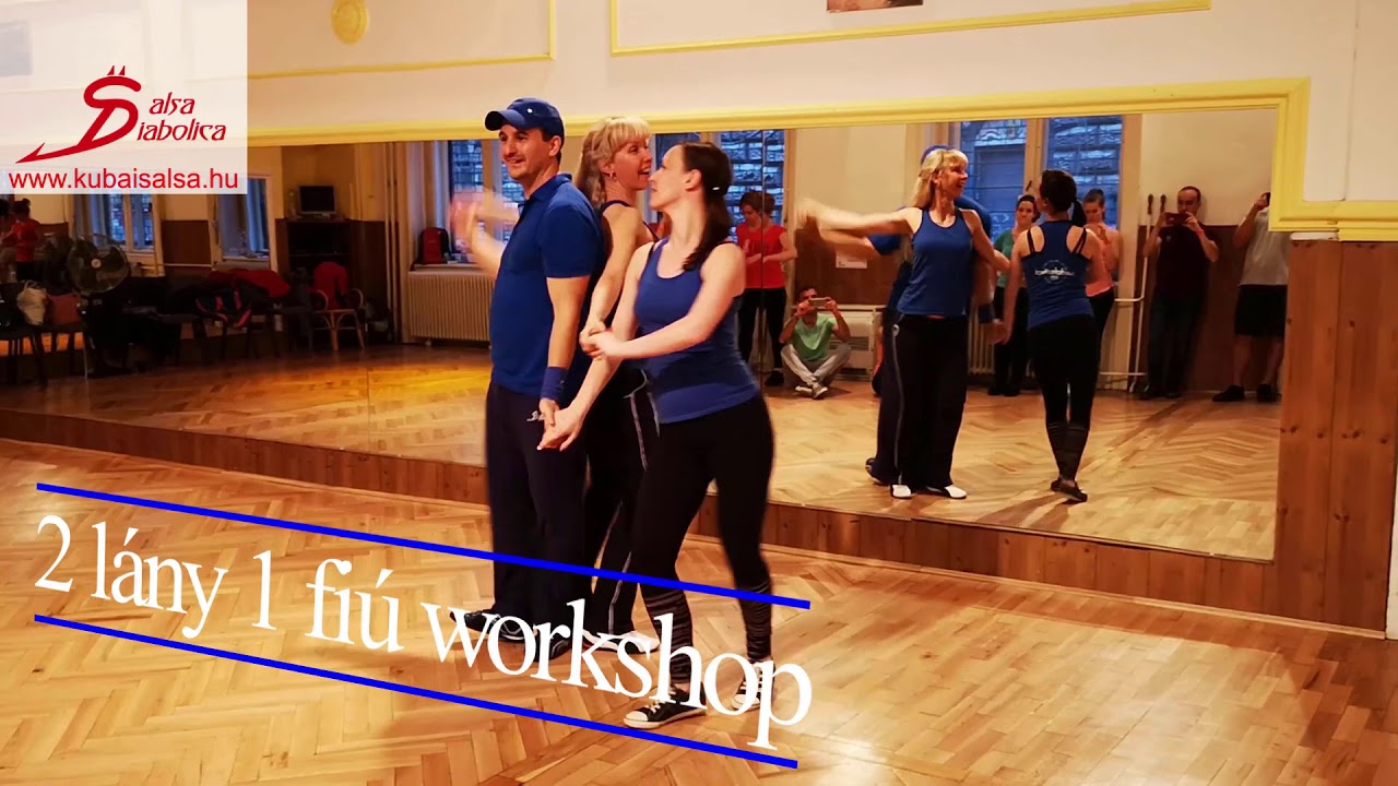 Salsa 2 fi&uacute; 1 l&aacute;ny workshop II. r&eacute;sz