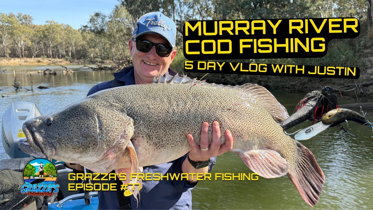 Murray River Cod Fishing 5 Day VLOG with The Fishing Mission