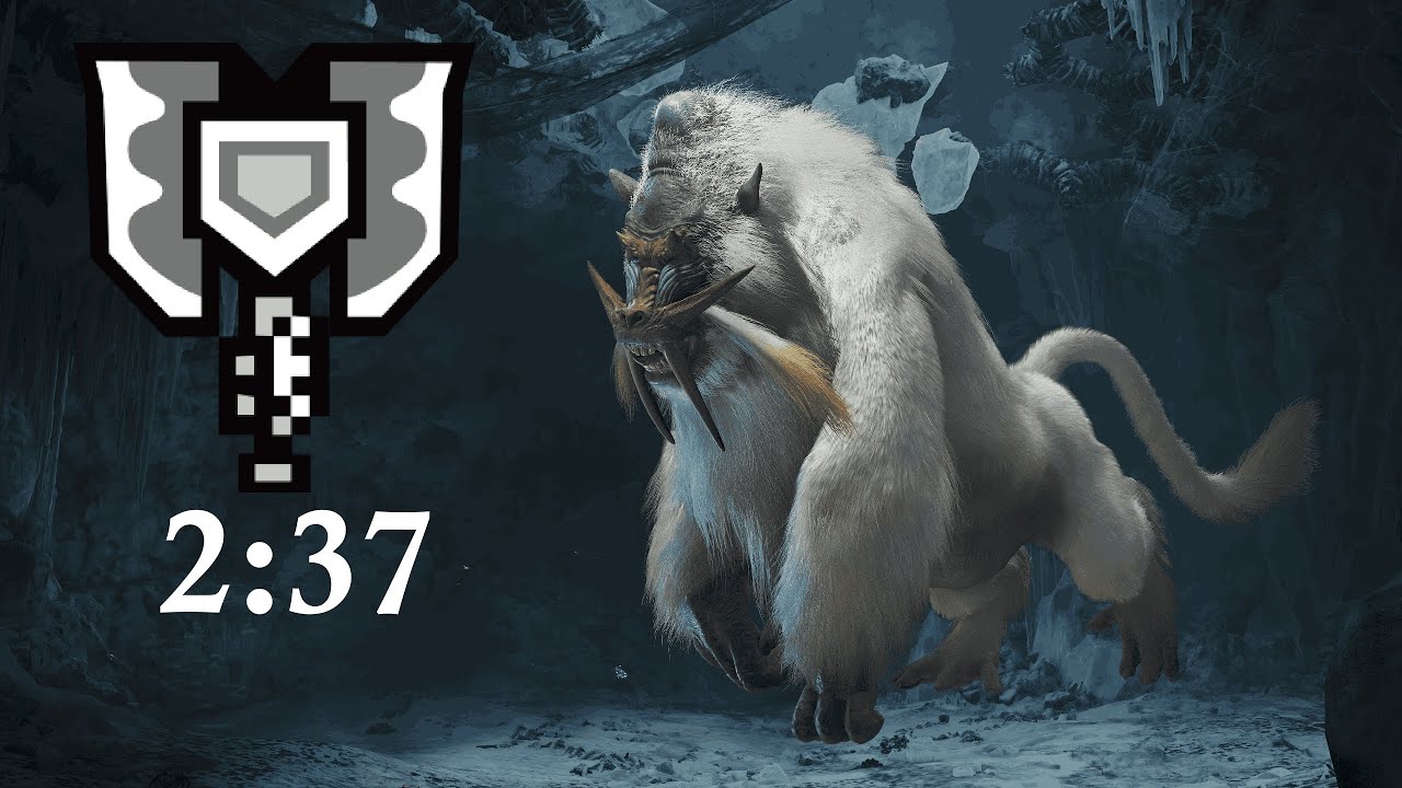 MHWilds: 9★ 5✦ Tempered Blangonga | 2:37 | Charge Blade | No Mantle/Rocks