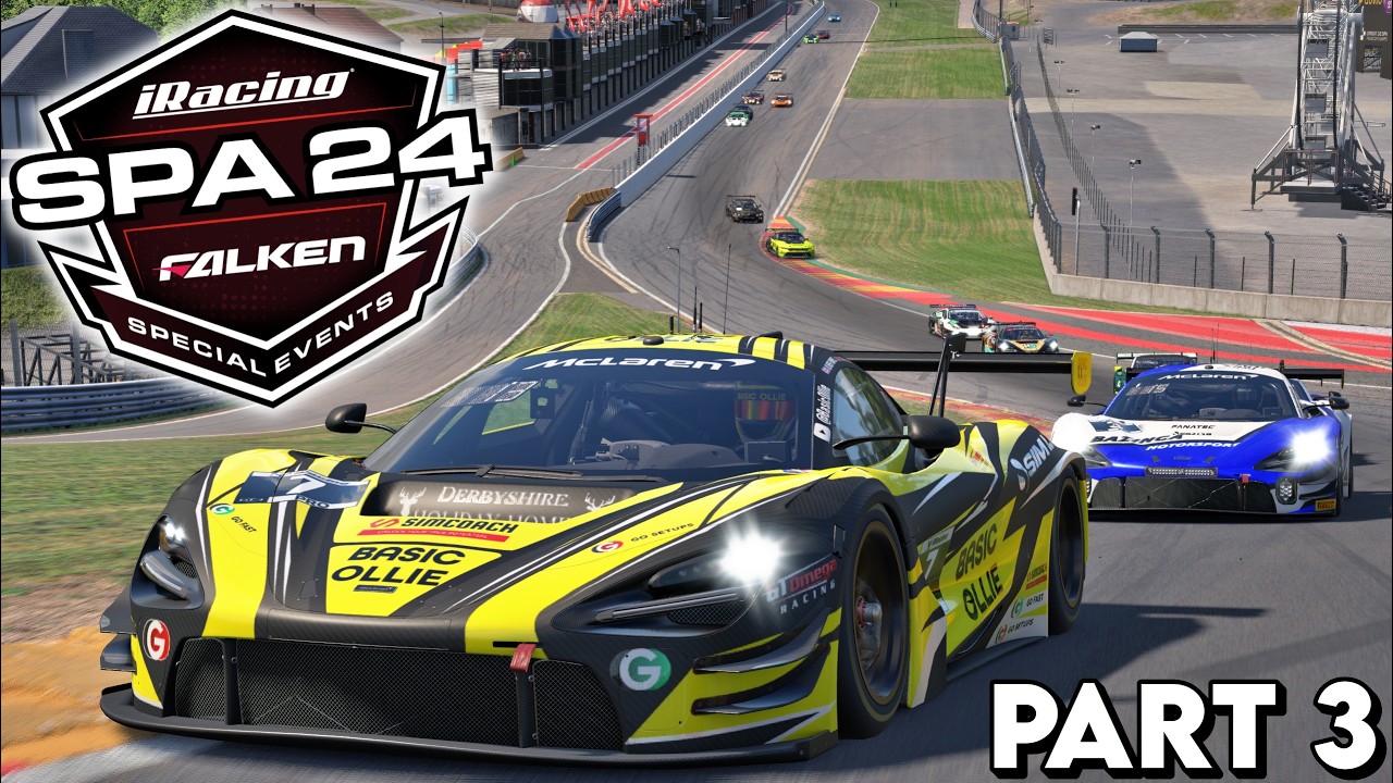 iRacing Special Event: 24 Hours Of SPA - Part 3