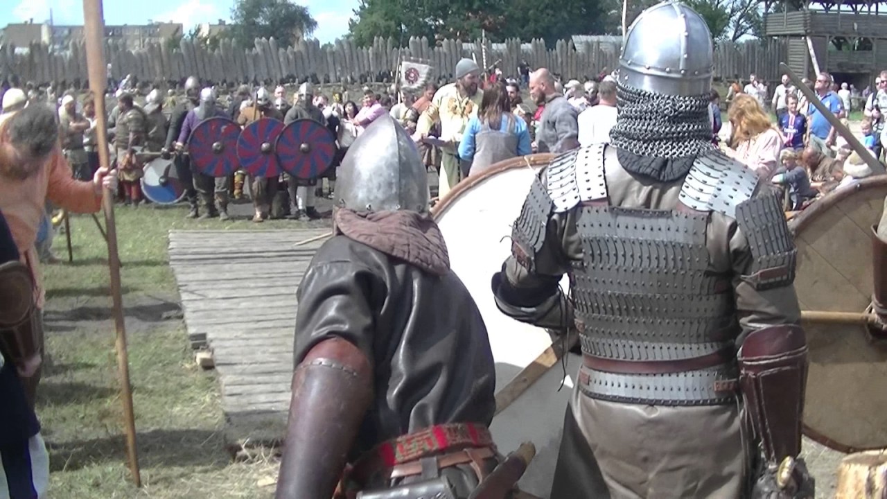 Festiwal Słowian i Wikingów Wolin 2017 / Bitwy o most