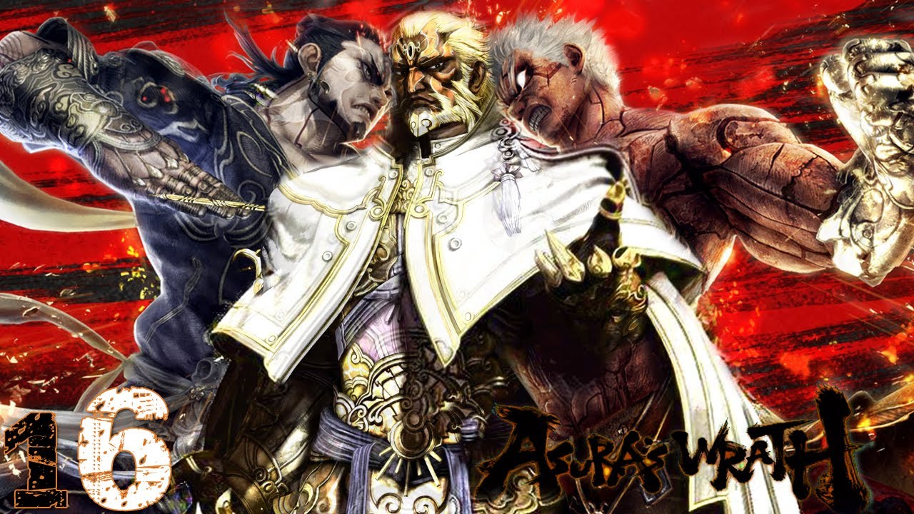 Asura's Wrath - 16/21 - Power Struggle -NO DMG. TIME ATTACK. SSS RANK.Hard Mode No special gauge/ Hovereat