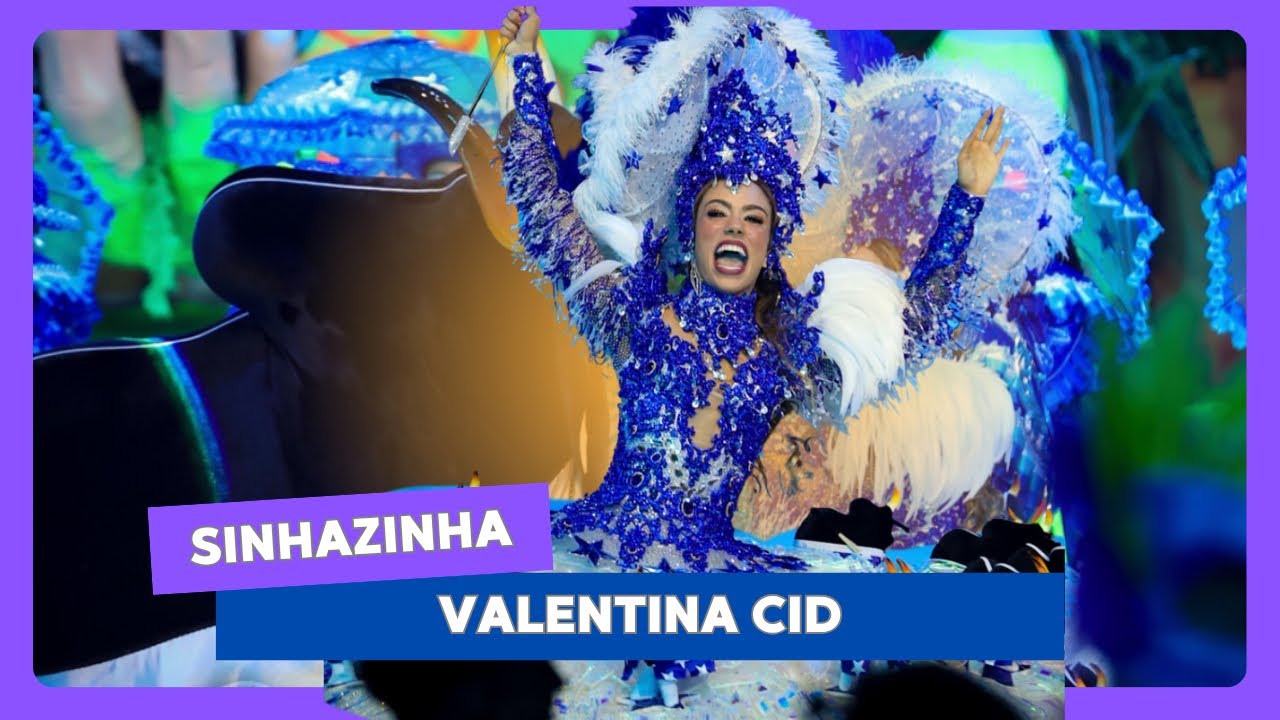 Sinhazinha Valentina Cid na 1ª Noite do Festival de Parintins 2025.