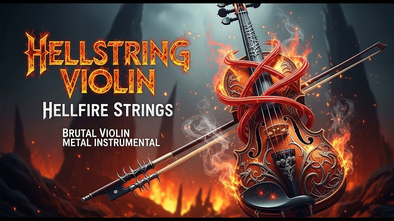 Best Instrumental Violin Metal 🎻 Hellfire Strings 🔥 Brutal Violin Metal Instrumental