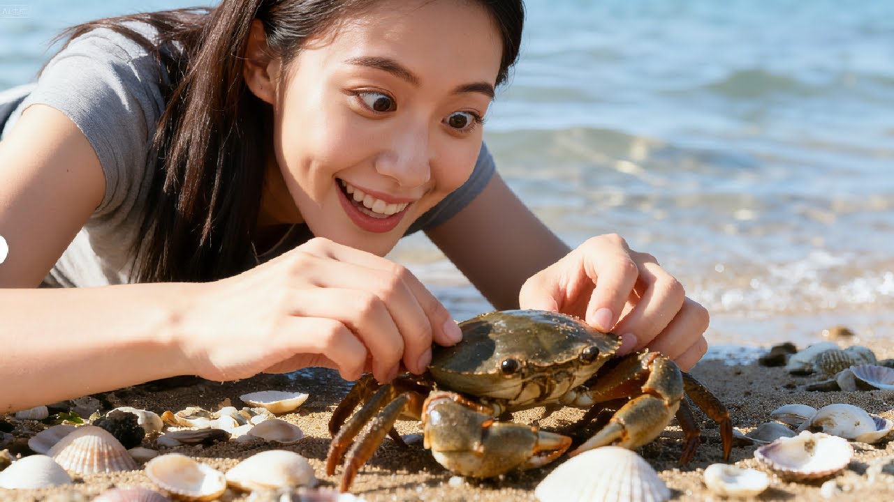 无人荒岛赶海记！没得澡洗也就罢了，海鲜还不能吃到爽吗？ #chillmore #且悠洁肤露 #赶海 #荒岛