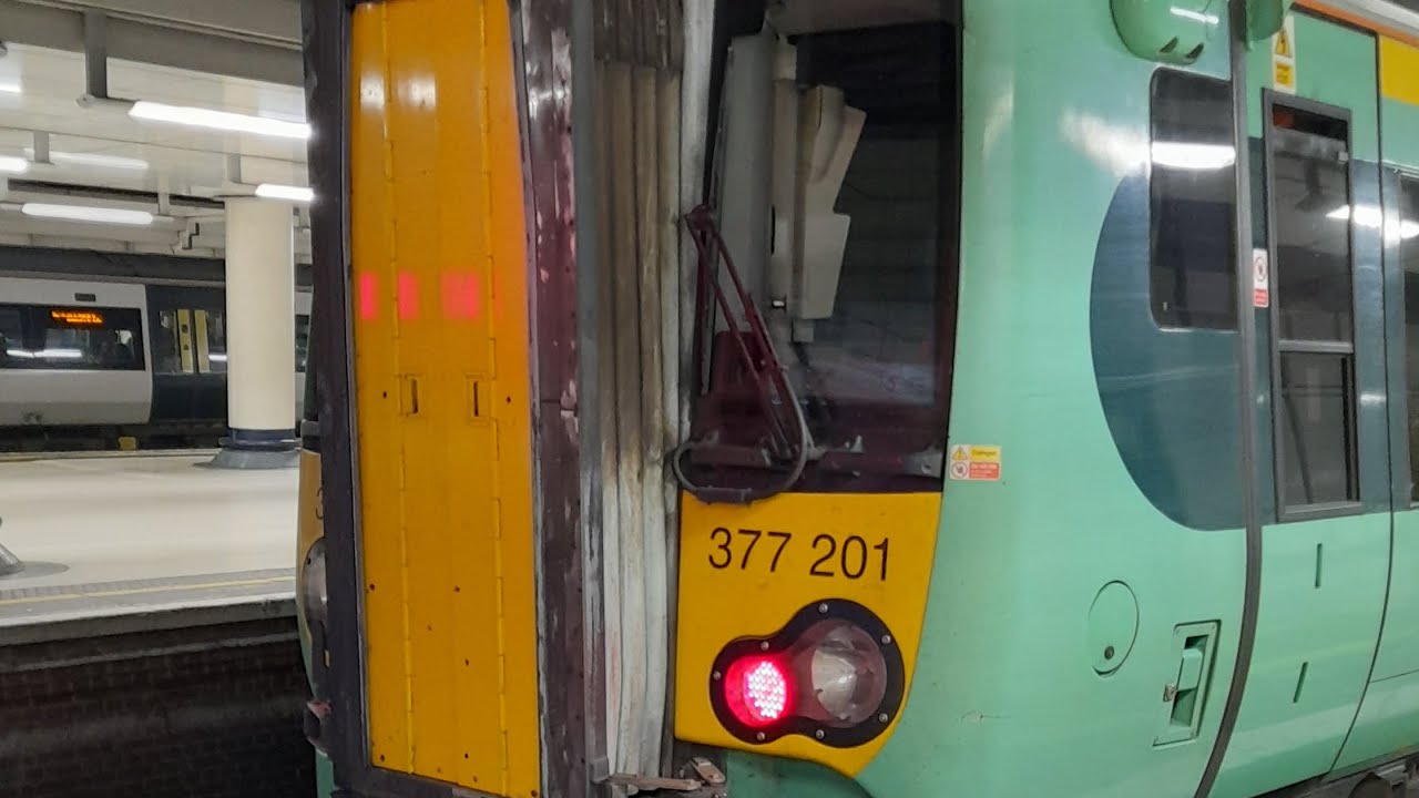 Southern railway journey to Purley From London Victoria 