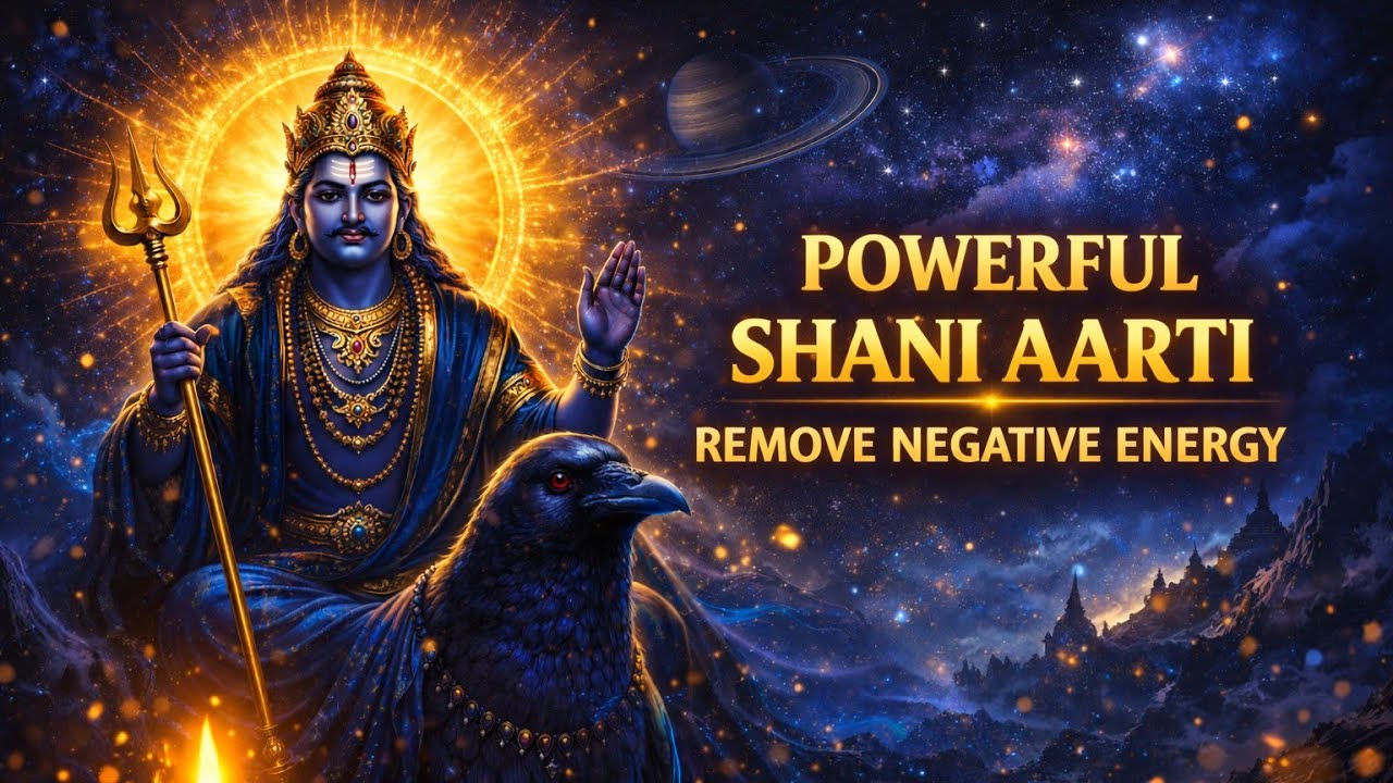 Shani Dev Aarti | Remove Negative Energy | Saturday Shani Aarti | Ananta Rhythm 