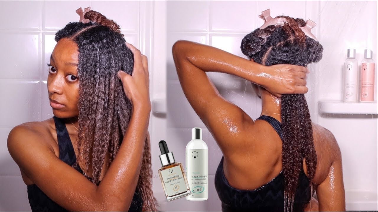 Wash Day Routine for Low Porosity Hair ft. ORGANIGROWHAIRCO