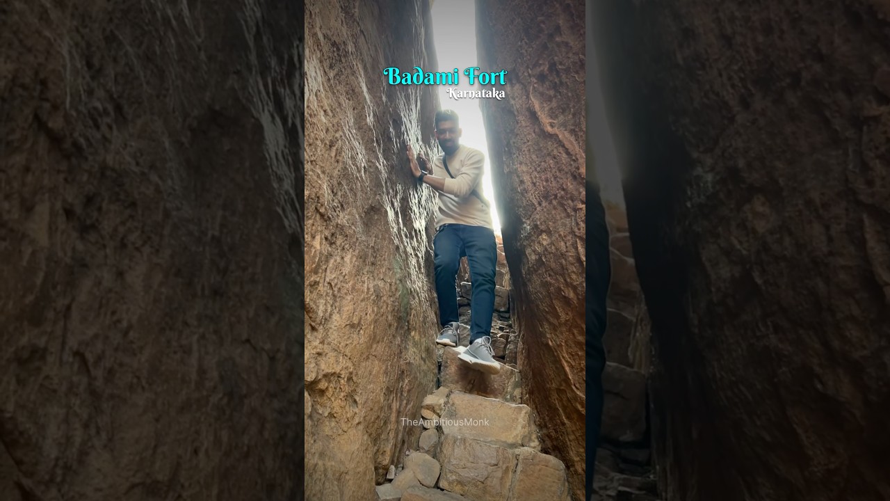 Badami Fort Mini Vlog | Exploring Karnataka&rsquo;s Hidden Gem #travel #badami #badamitravel