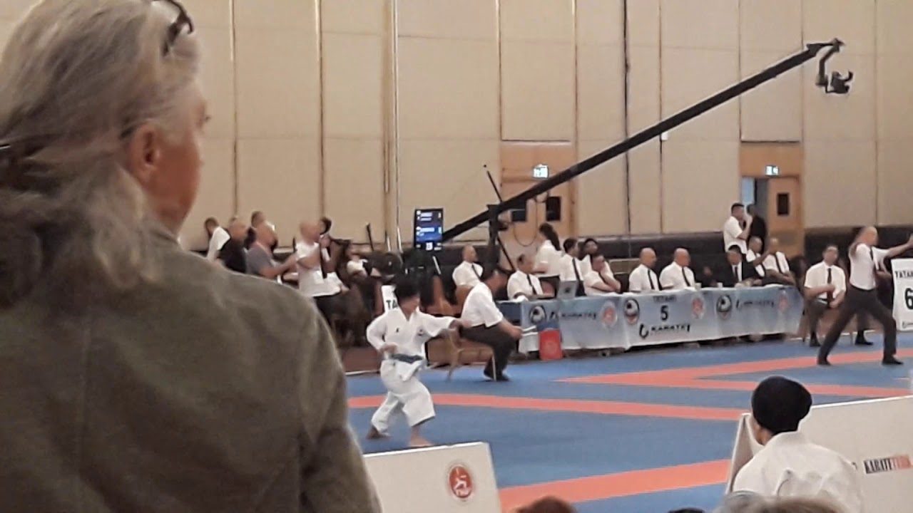 Saori Ishibashi of JPN kata Unsu karate1 series A Istanbul 2019
