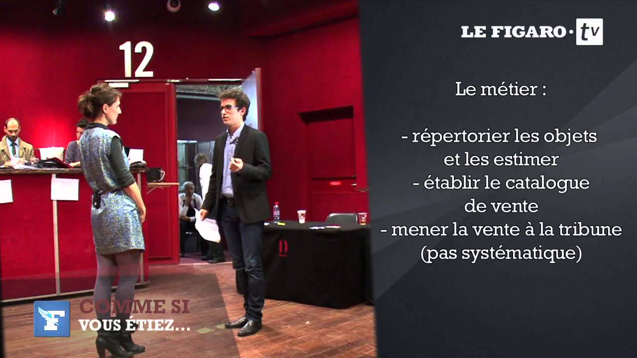 Emploi : Comme si vous étiez... Commissaire priseur