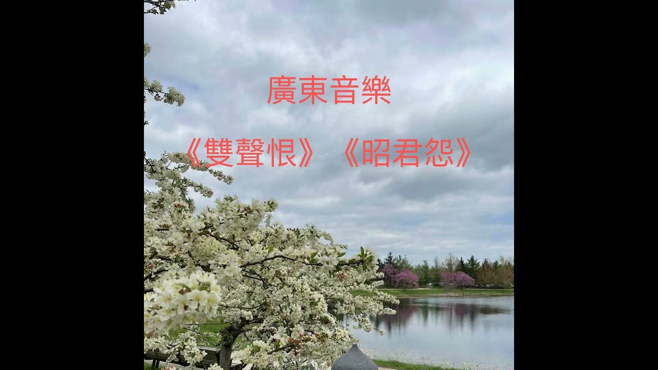廣東音樂  《雙聲恨， 昭君怨》  喉管與揚琴 （陳活逵，陳慕慈）