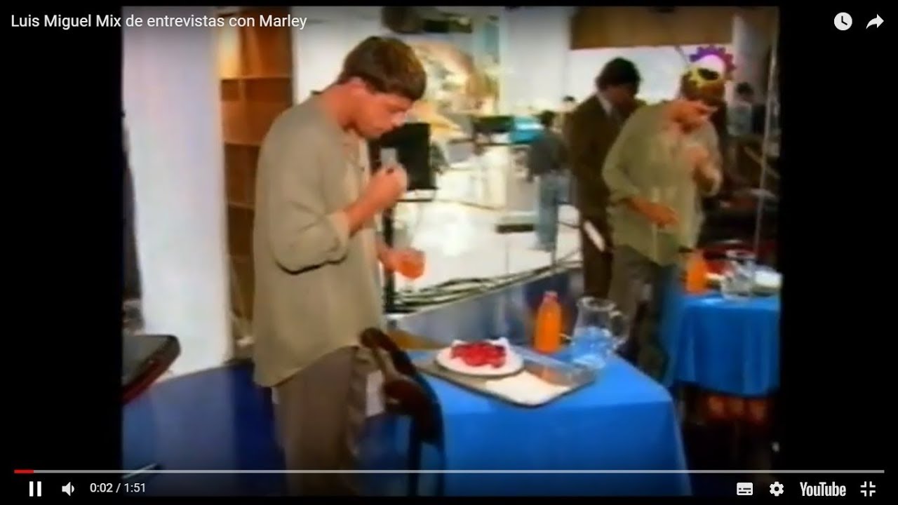La Cocina De Luis Miguel (Mix de entrevistas Marley 94-99)