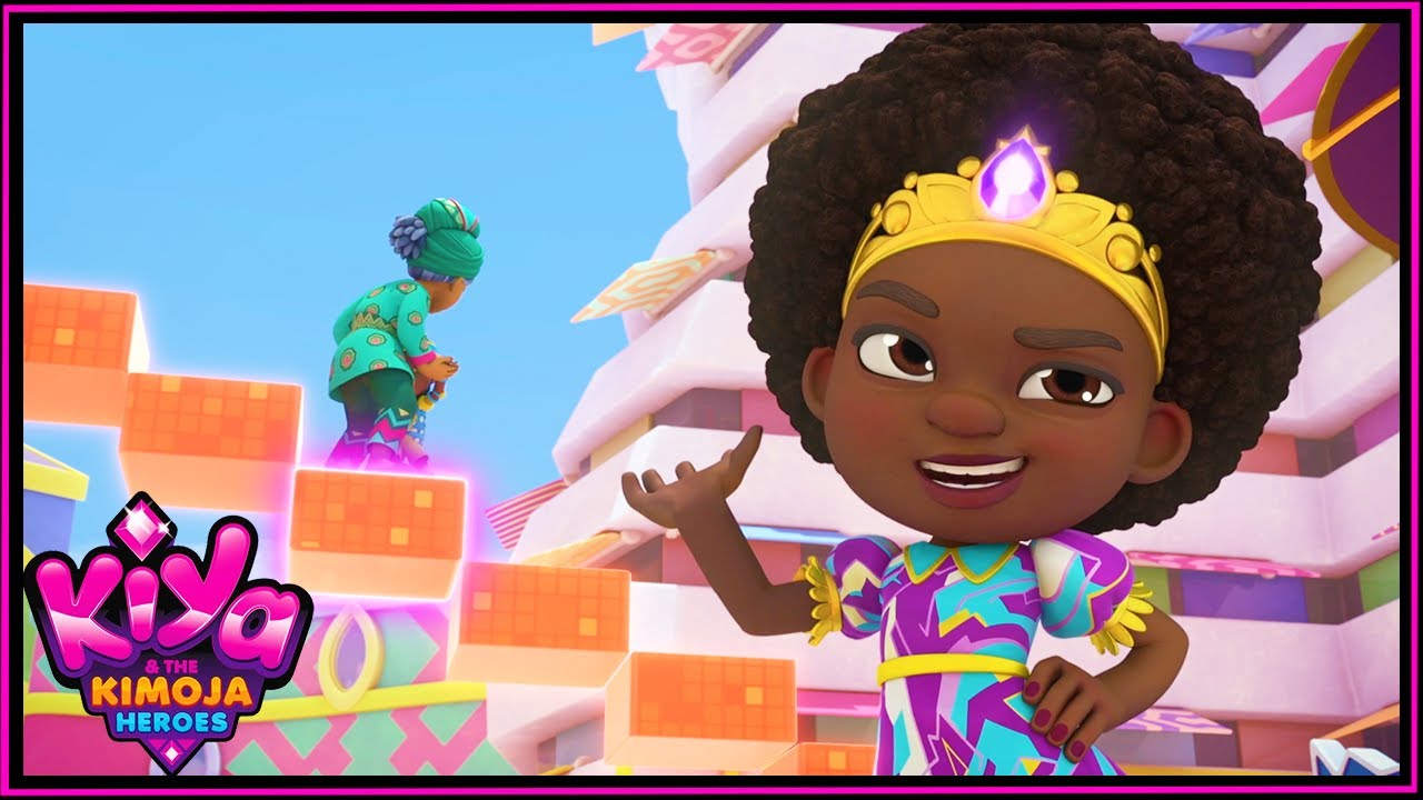 Daddy Jo's Dance Down | Kiya & the Kimoja Heroes | Cartoons For Kids