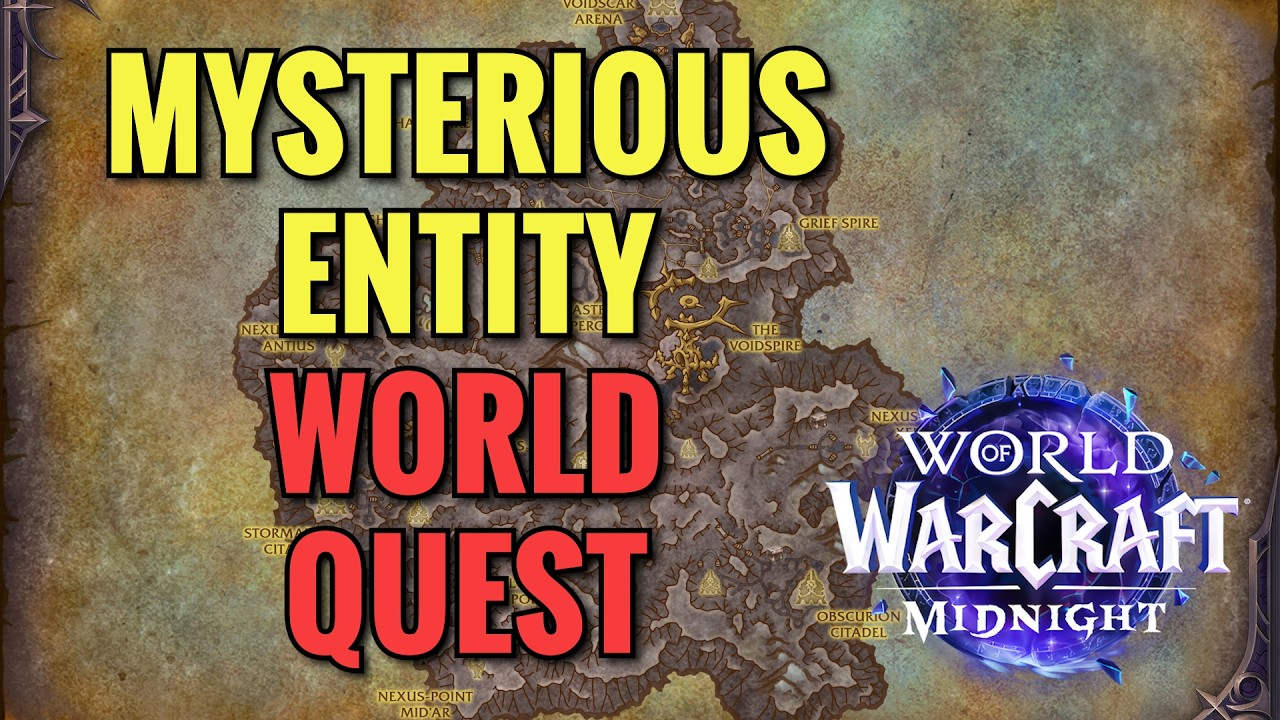 Mysterious Entity World Quest (WoW Midnight)