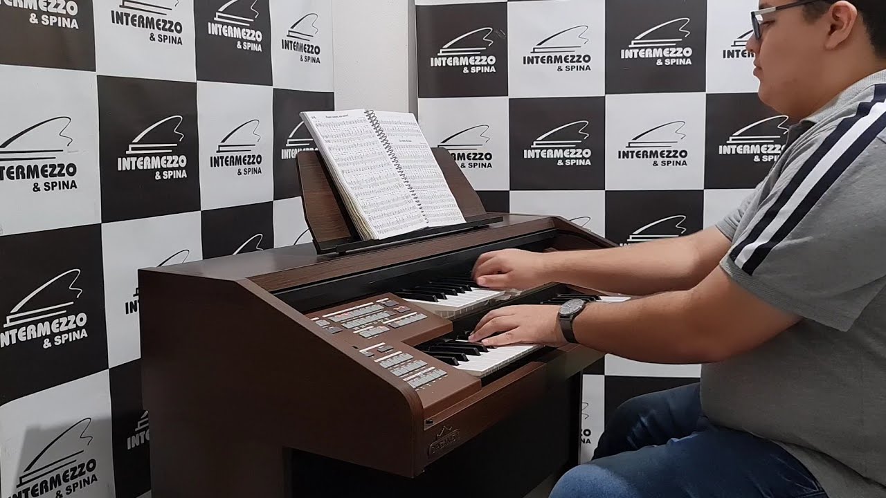 HINOS AO VIVO - Órgão Organist YX-3 | Por @Gabriel_Sanches