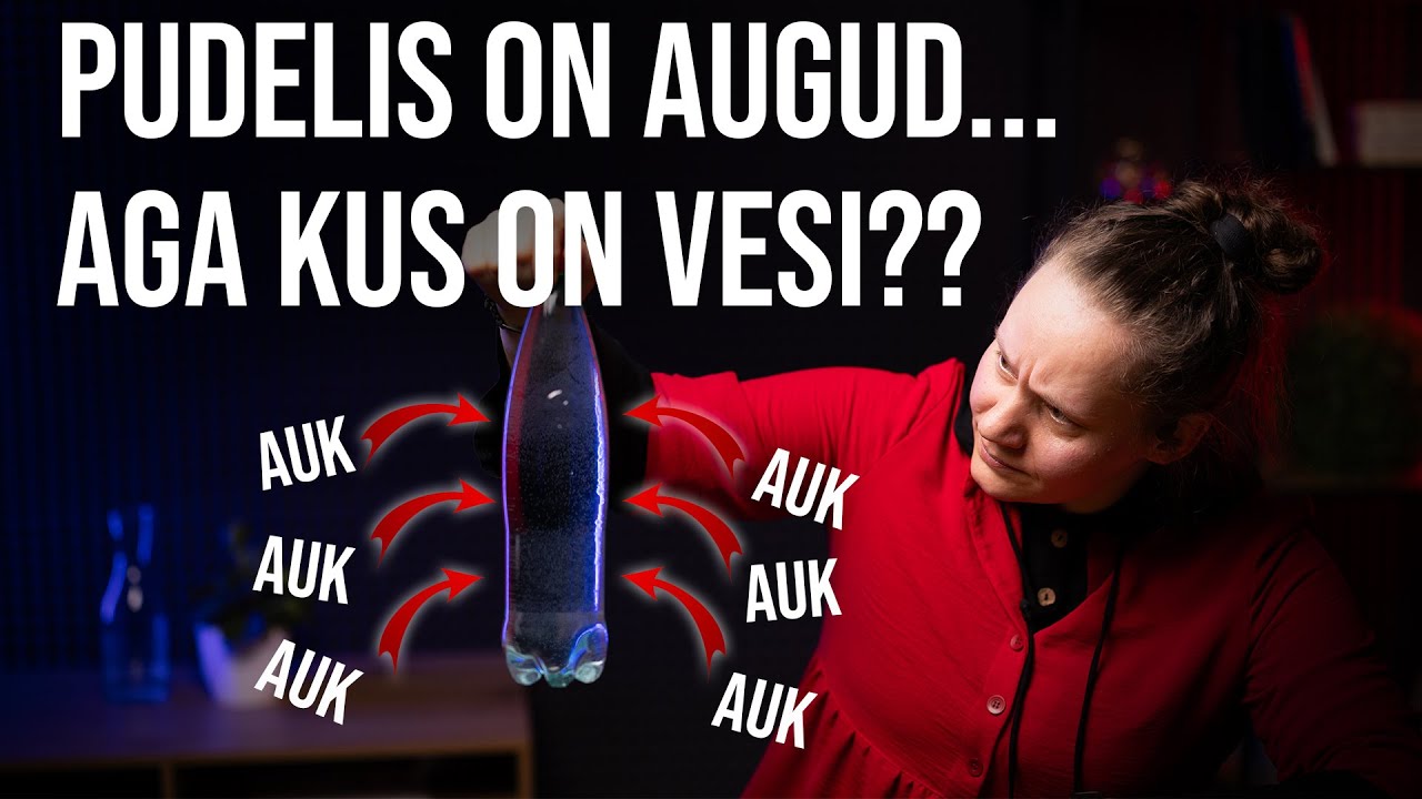 Rõhk vedelikes ja gaasides | VIDEOÕPS Füüsika. Mehaanika #6