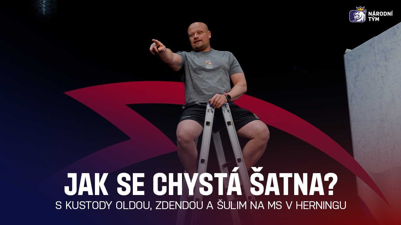 Jak se chystá šatna národního týmu na MS v 🇩🇰 Herningu?