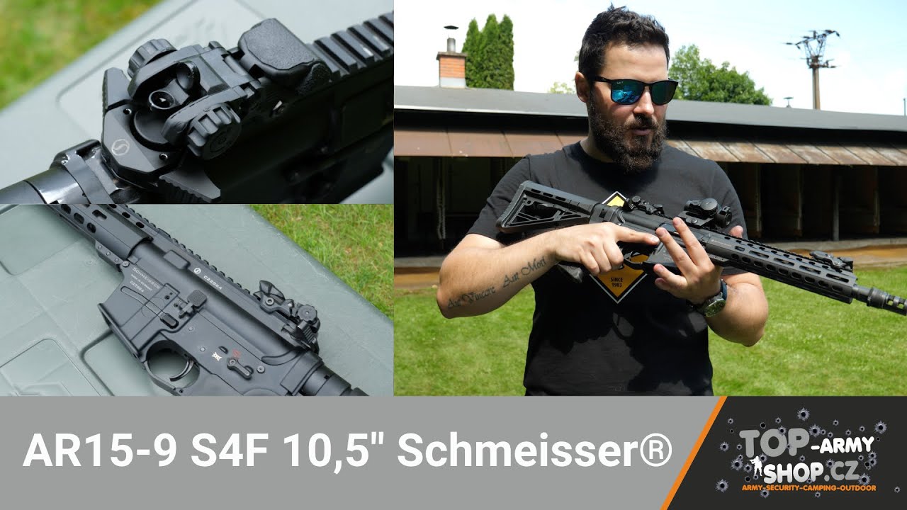Puška AR15-9 S4F Schmeisser® Jednoduše paráda! Rigad