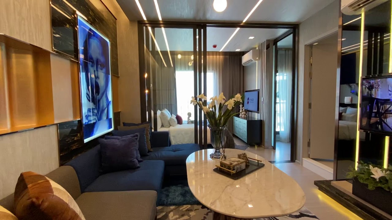 ห้องตัวอย่างแบบ 35 ตร.ม. ที่ Life Sukhumvit 62