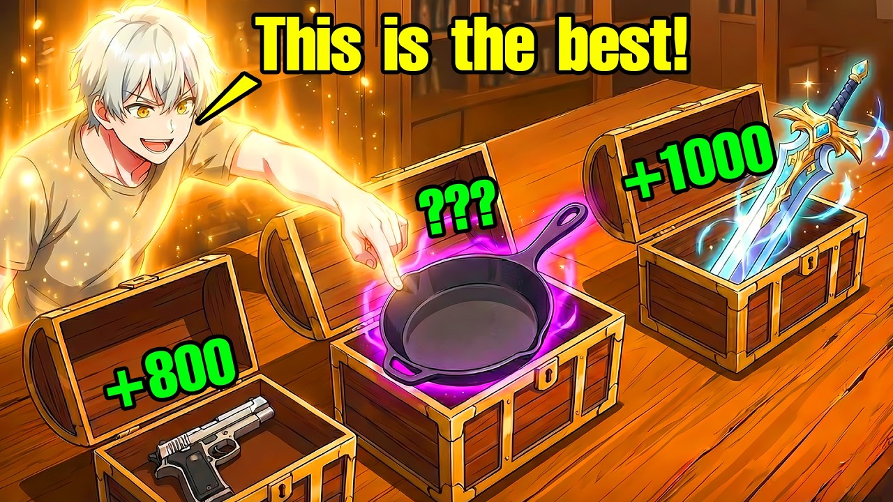 While Pro Players Ignored the Trash Cans, He Found 0.0001% Rarity Weapons Inside! - Manhwa Recap