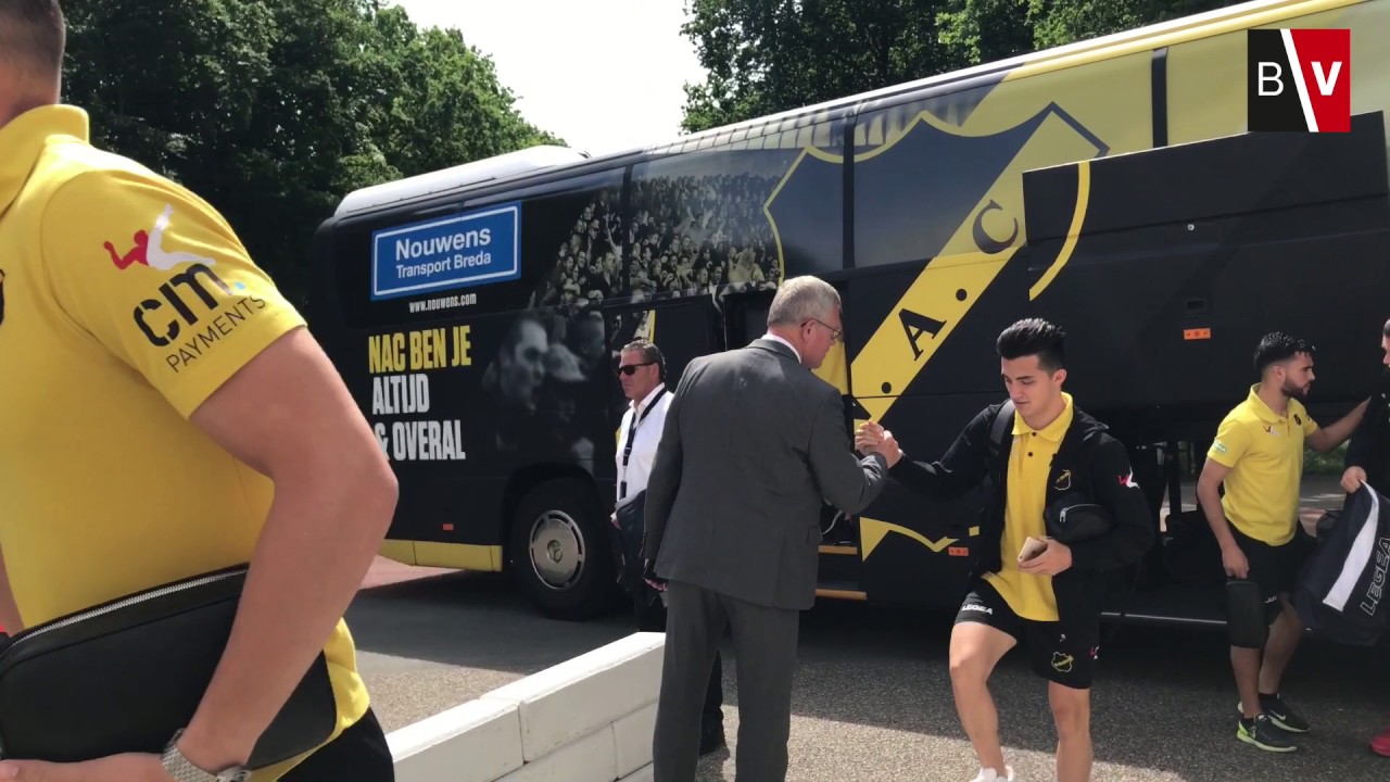 NAC arriveert in Nijmegen voor finale play-offs 2017