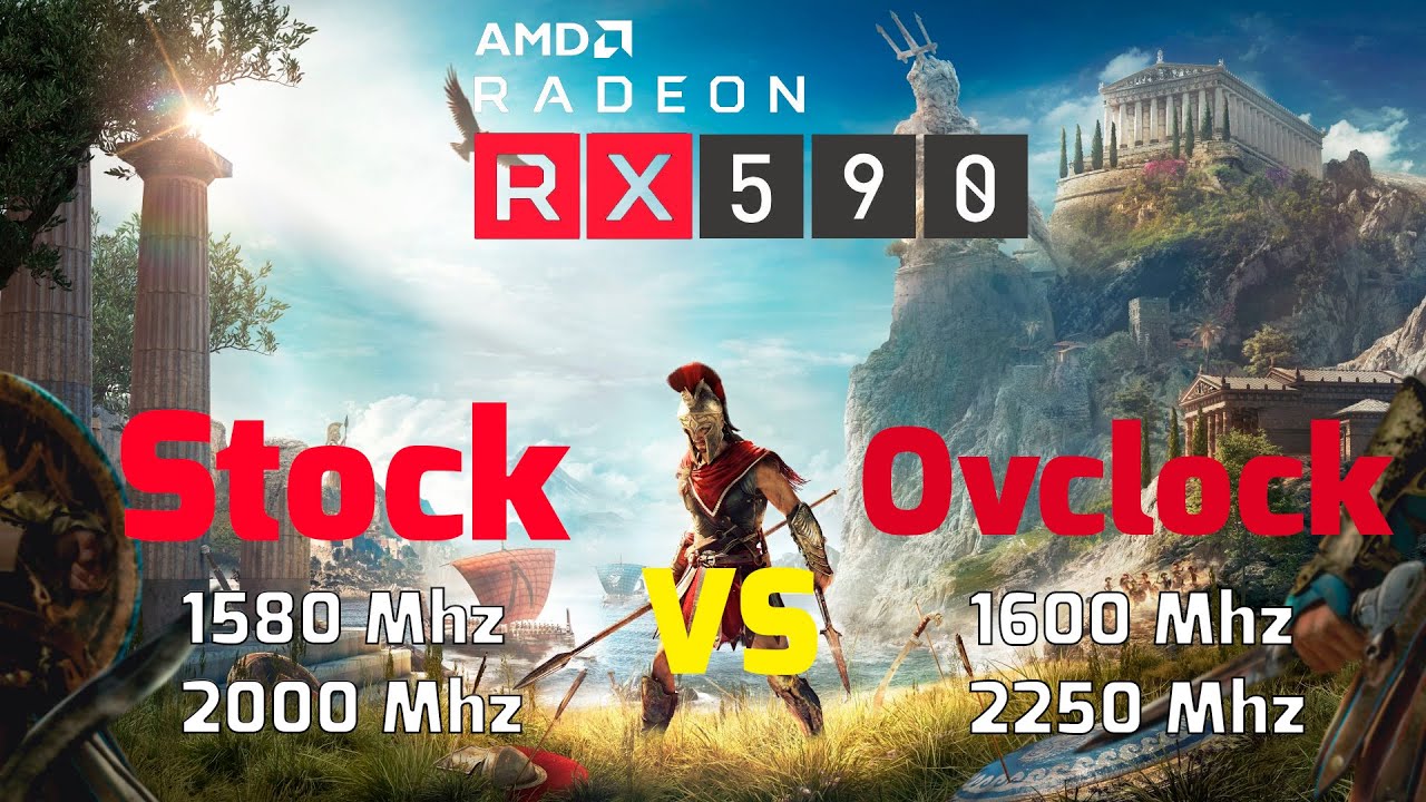 RX 590 | Stock vs Overclock | Assassin's Creed Odyssey | Red Dead Redemption 2 | GTA V | Others |