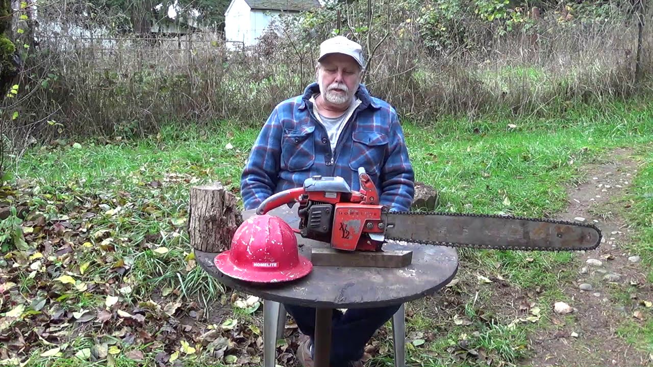 Vintage Chainsaw B.S.- Homelite XL12 - I Can't Believe It!