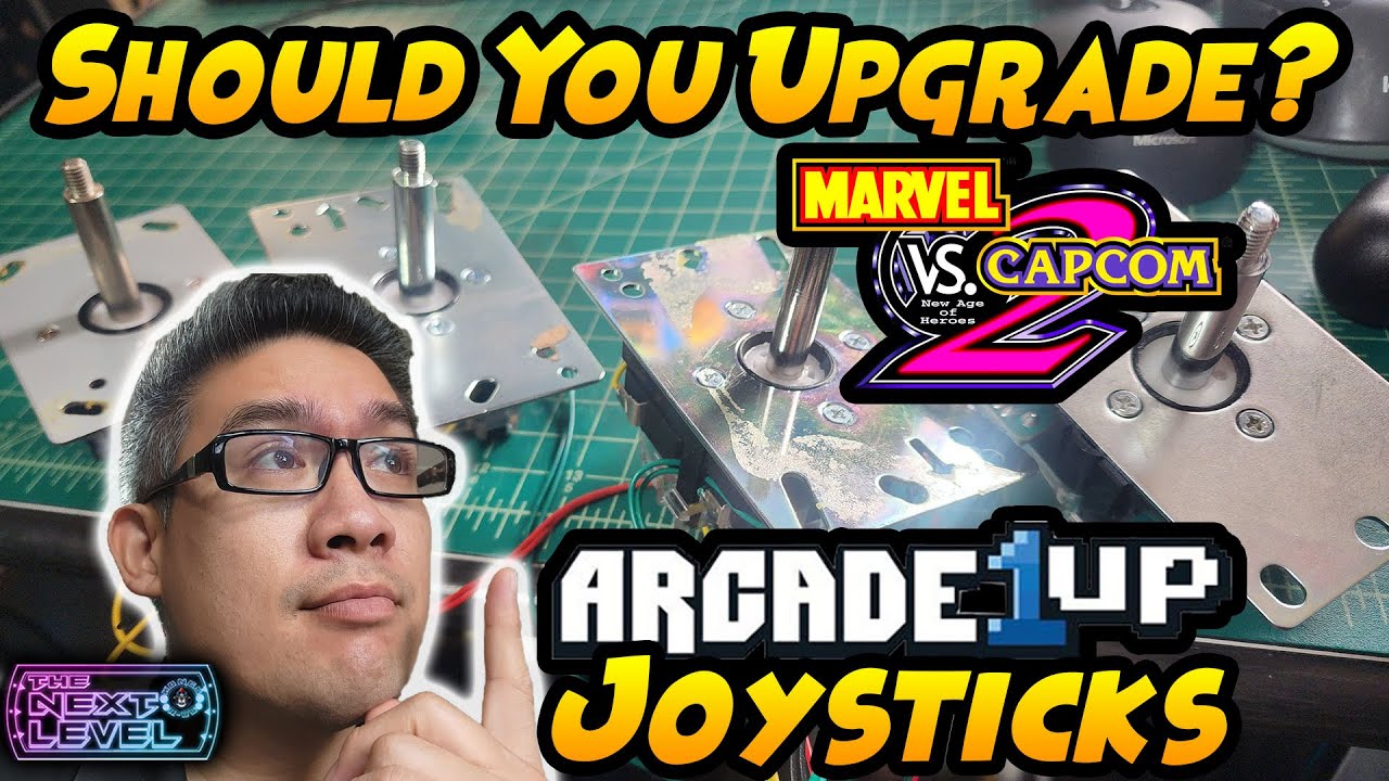 Evolution of Arcade1Up Joysticks | Street Fighter 2 to Marvel vs Capcom 2