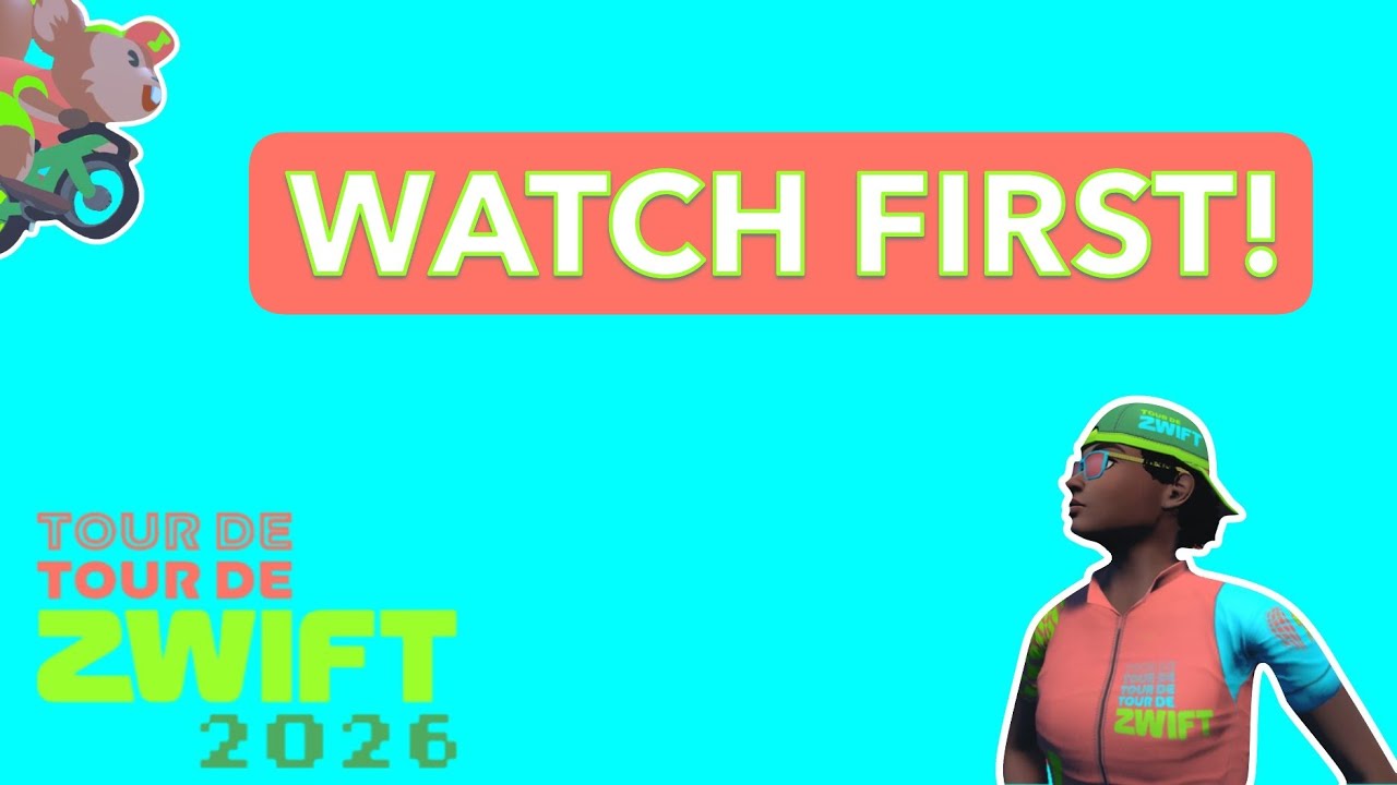 Тур де Zwift 2026: Посмотрите это перед поездкой