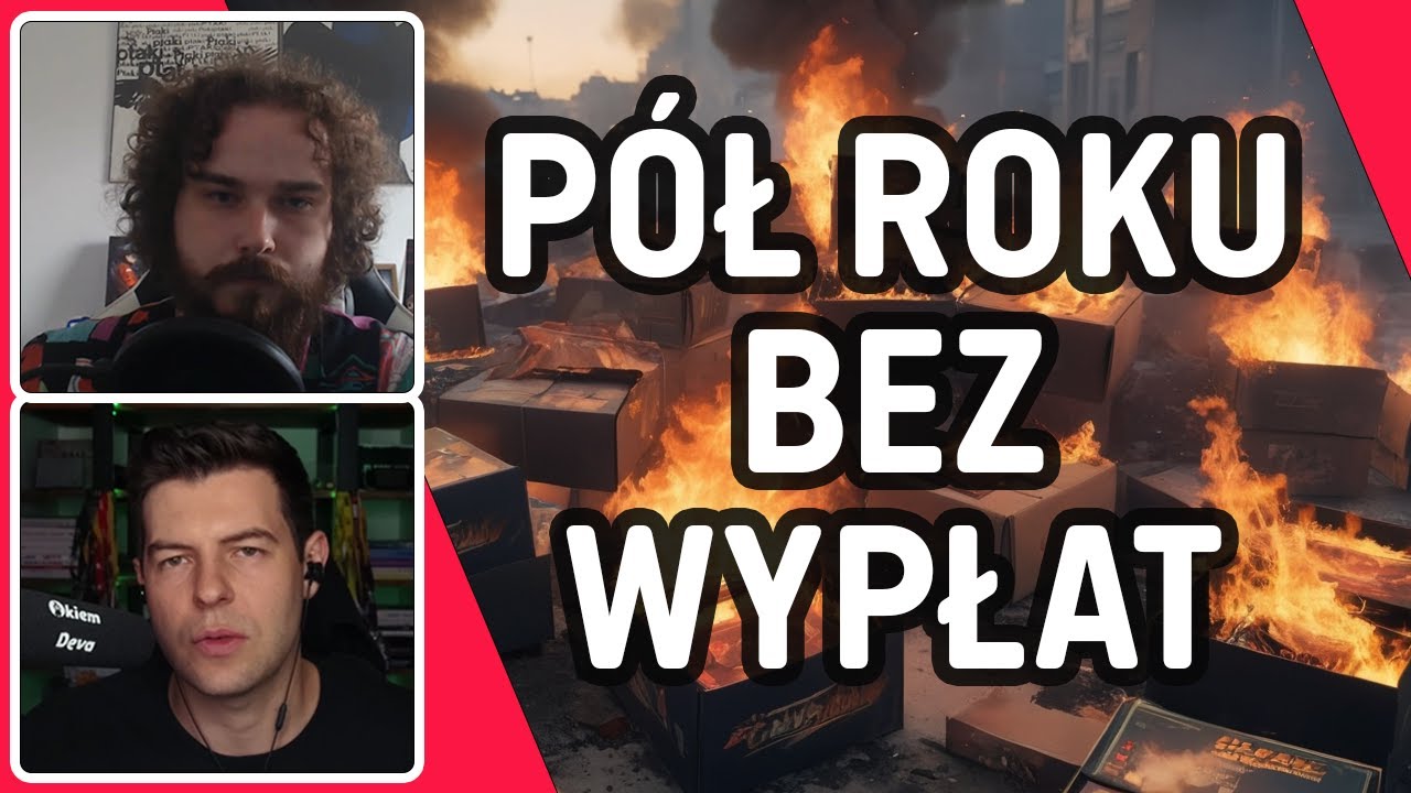 BRAK WYPŁAT przez pół roku i afera saunowa: Kryzys w Branży Gier - Karol Laska i Grzegorz Wątroba