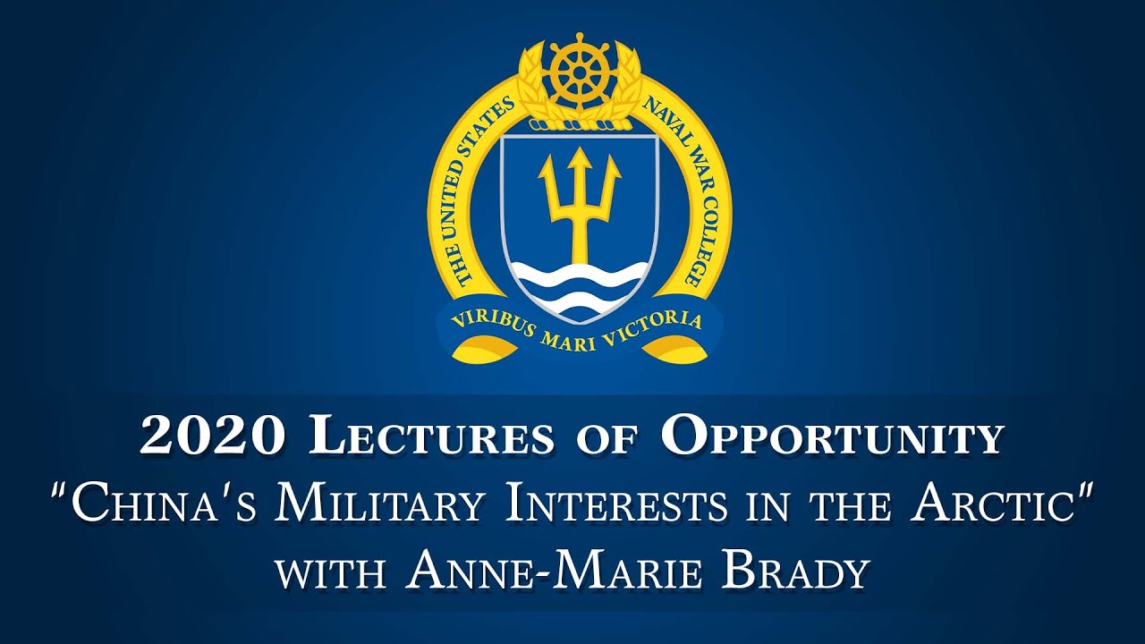 Professor Anne-Marie Brady discusses 
