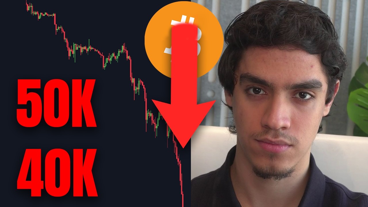 Bitcoin Crashing to 50K🚨(Live Trading)