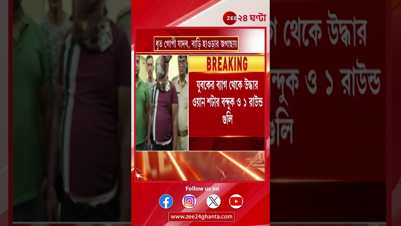 Jibantala Arms Recovery | জীবনতলায় আগ্নেয়াস্ত্র সহ গ্রেফতার যুবক | Zee 24 Ghanta