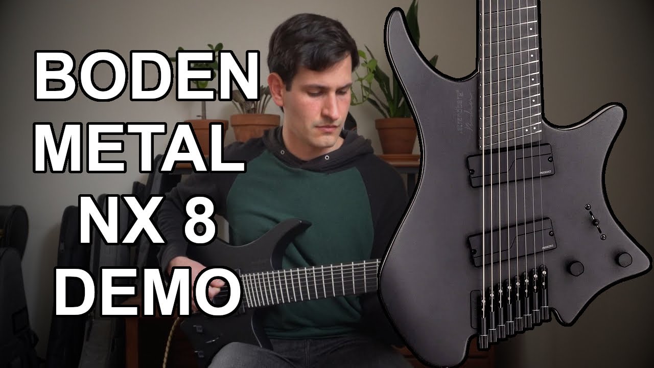 Strandberg Boden Metal NX 8 Demo
