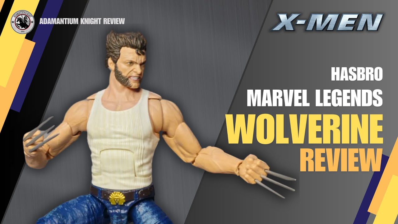 Marvel Legends Logan X-Men Anniversary Wolverine - White Tank Top Action Figure Review