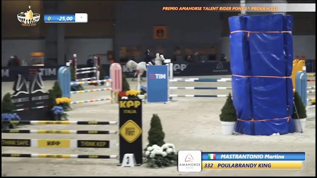 MARTINA MASTRANTONIO & POULABRANDY KING 🥇 ORO FIERA CAVALLI VERONA 2019