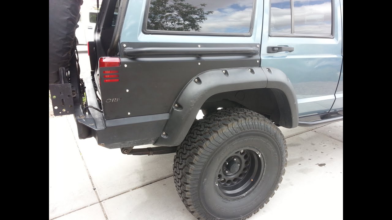 Installing OR-Fab Quarter Panel Guards on a Jeep Cherokee XJ