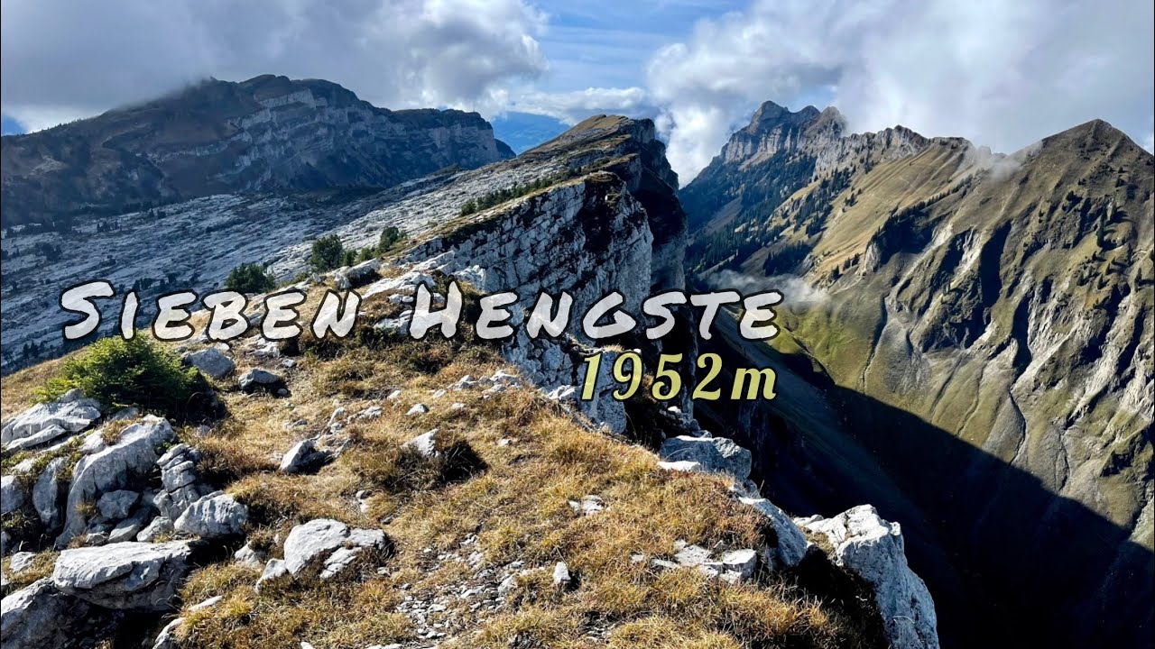 Wandern wie ein Steinbock | Sieben Hengste 1952m in den Emmentaler Alpen | This is Hiking-Peak Trail