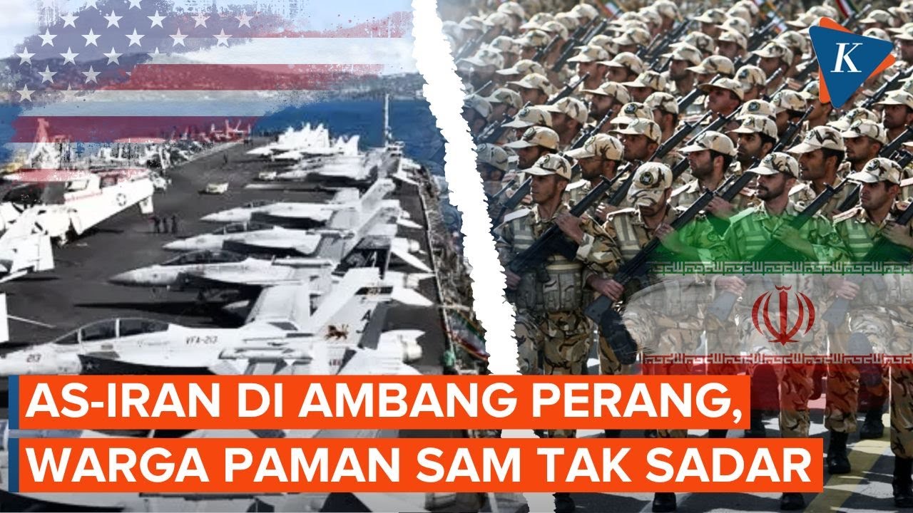 Warga AS Tak Sadar, Washington Tinggal Sejengkal Serang Iran Habis-habisan