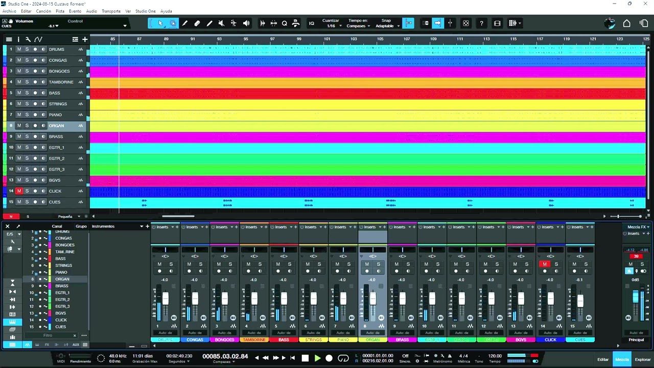 NEW WINE // Alístate que pronto viene el REY // Salta dando vueltas (MULTITRACK)
